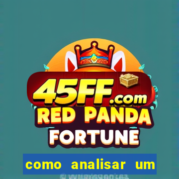 como analisar um jogo de futebol para apostar